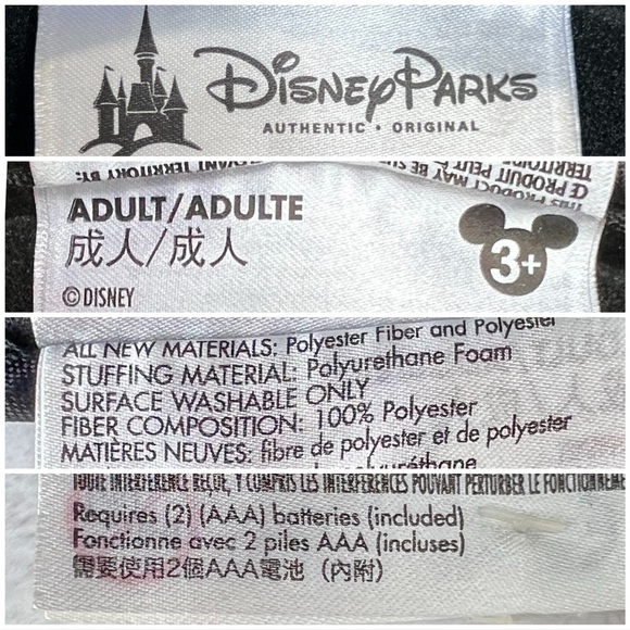 Disney Parks Flashing Light Up Mouse Ear Hat Glow with the Show Multicolor Adult - Picture 7 of 16